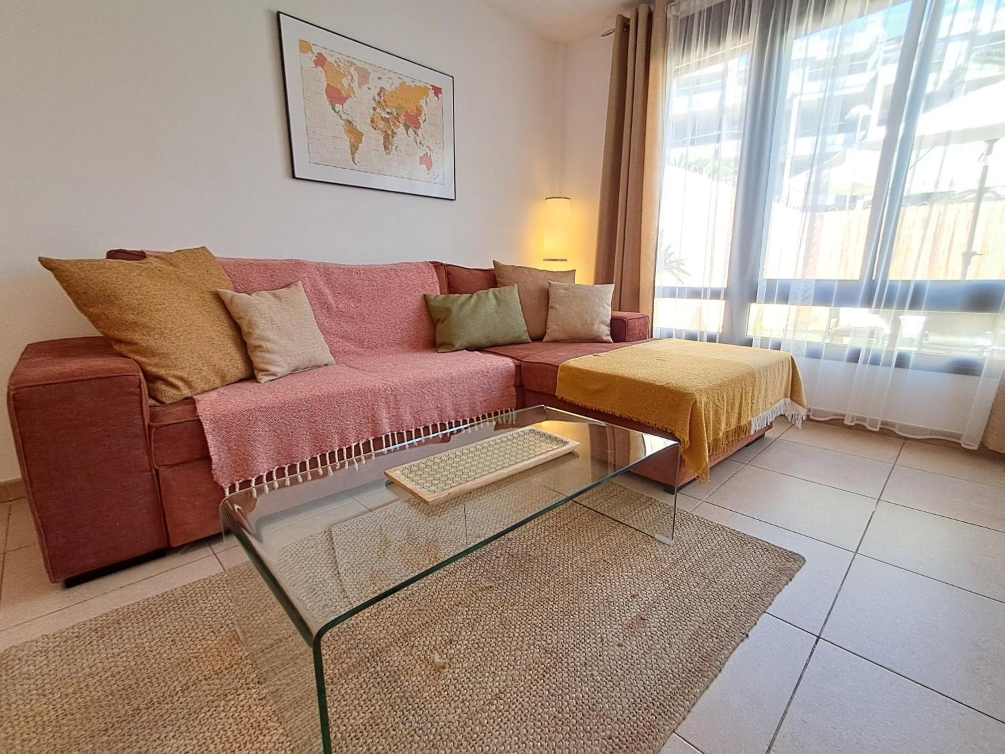 Spacious Apartment With Large Private Garden In Palm Mar Exteriör bild